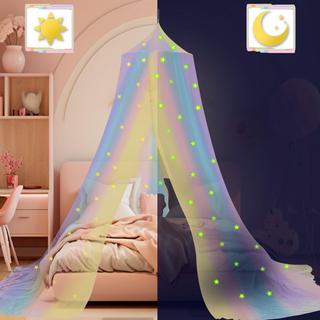 Activity-board Kinderzimmer Baldachin Katzenmuster Betthimmel  