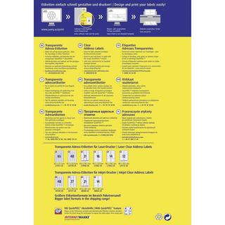 Avery-Zweckform Étiquettes d'adresse 99.1 x 42.3 mm, laser couleur, laser N&B  