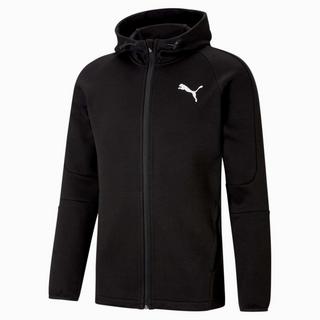 PUMA  felpa con cappuccio e zip intera evotripe core 