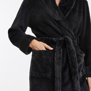 La Redoute Collections  Morgenmantel aus Fleece 