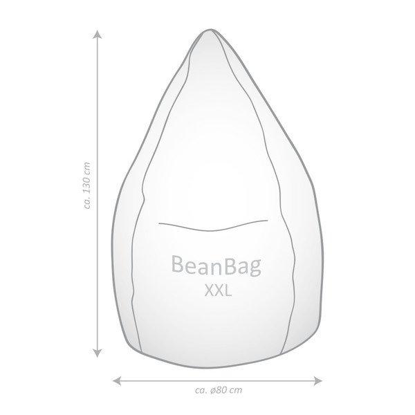 Sitting Point Sitzsack BeanBag Brava XXL, altrose  