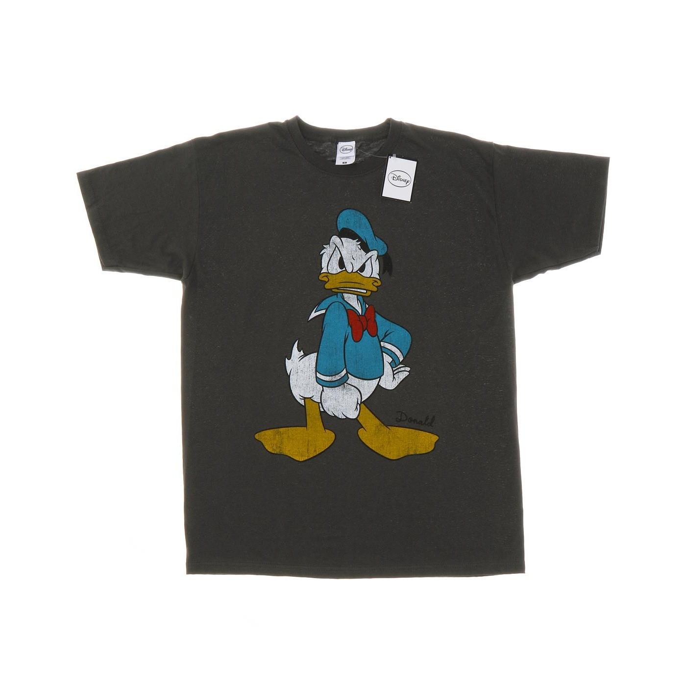 Image of Donald Duck Angry Tshirt Herren Taubengrau XXL