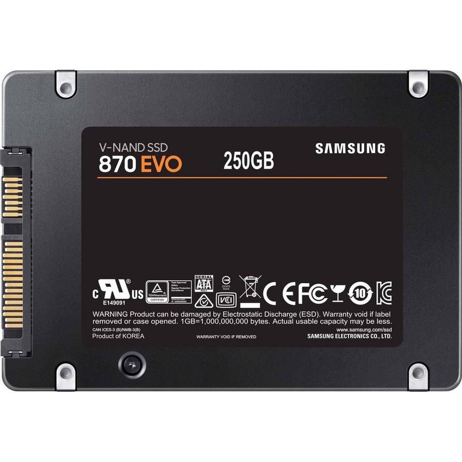 SAMSUNG  SSD 870 EVO 250 GB SATA III 2.5 ZOLL 