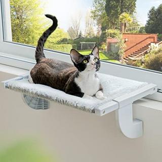 Alopini  Katzen-Fensterhängematte für Wohnungskatzen und Kätzchen 