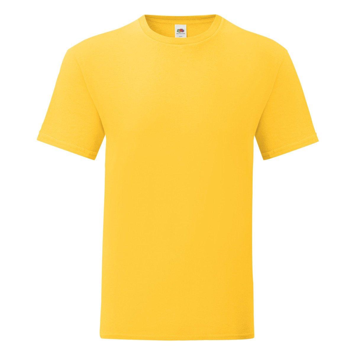 Image of Tshirt Iconic (5 Stückpackung) Herren Gelb S