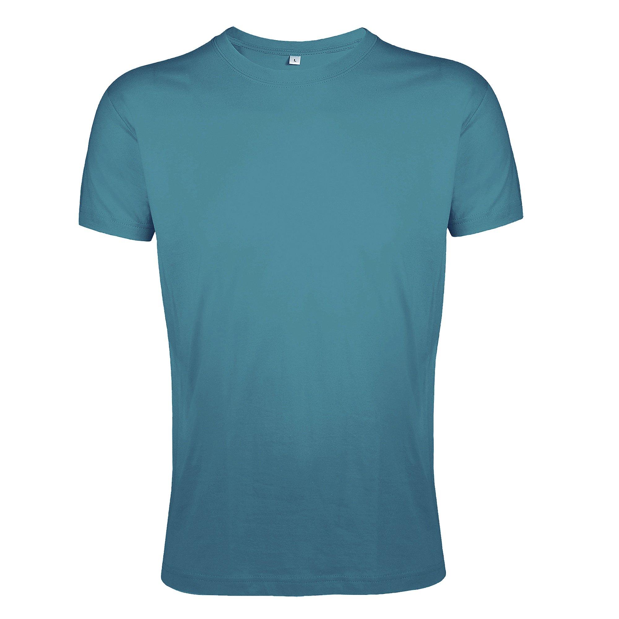 Image of Regent Slim Fit Tshirt, Kurzarm Herren Horizon Blue XL