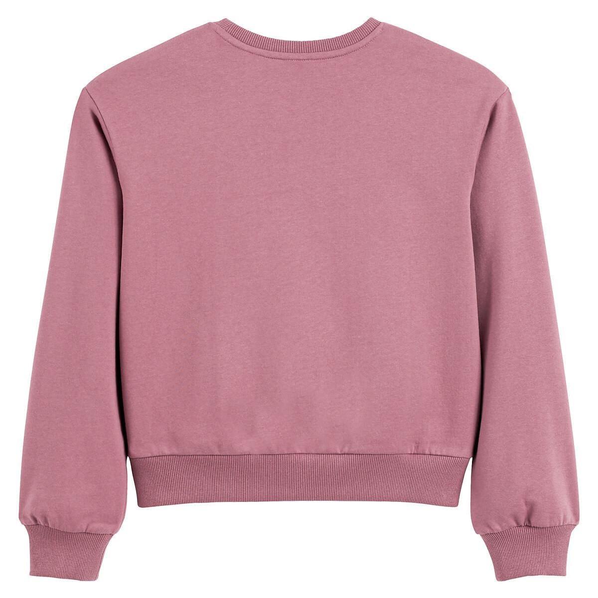 La Redoute Collections  Sweatshirt mit Rundhals und Message 