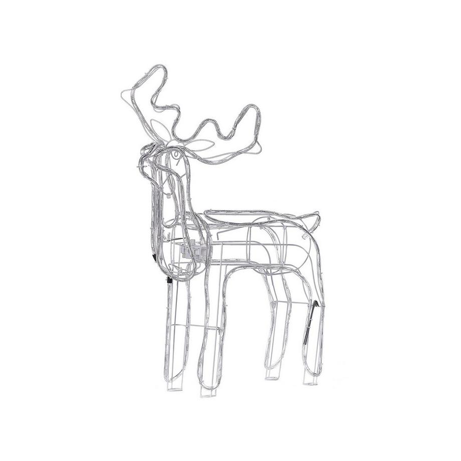 Beliani Décoration extérieure en Métal Moderne INNNES  