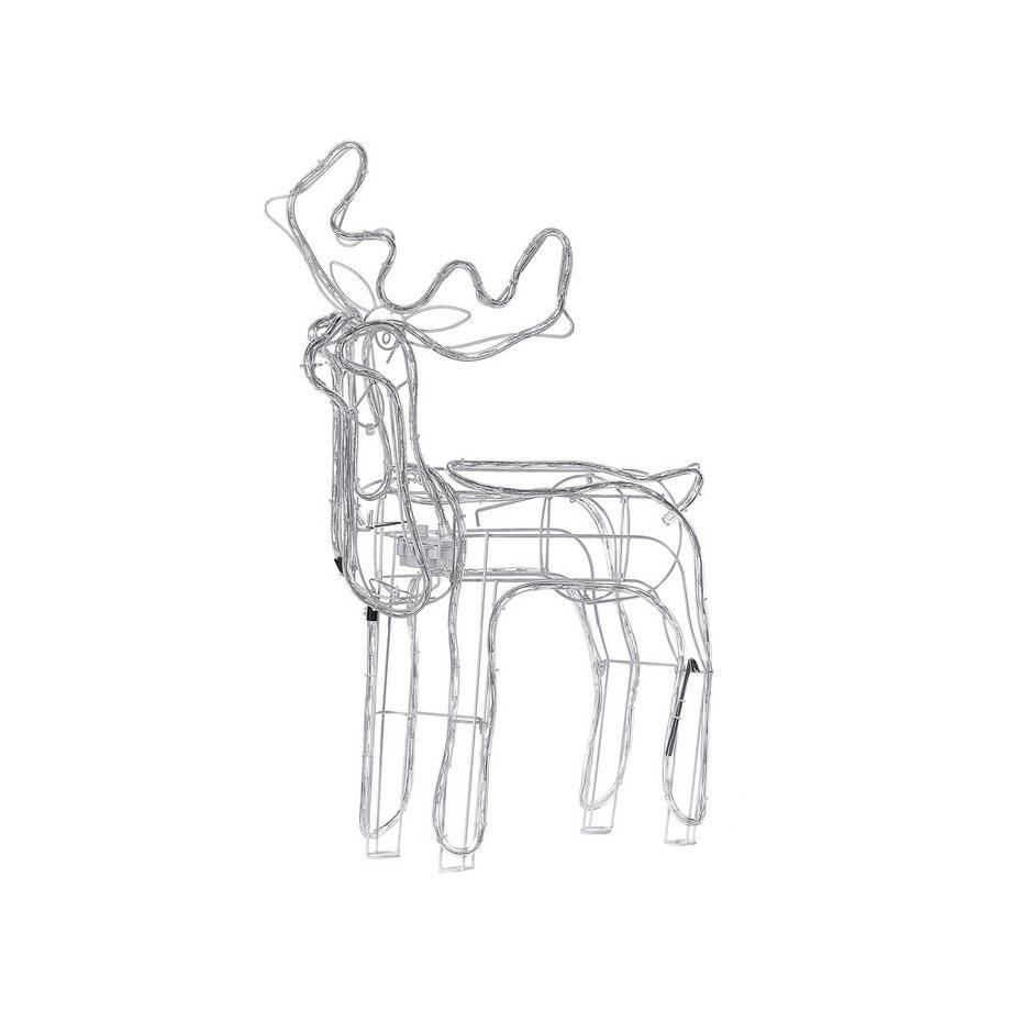 Beliani Décoration extérieure en Métal Moderne INNNES  