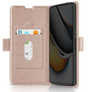 Avizar  Étui Realme 11 Pro Porte-carte Rose Gold 