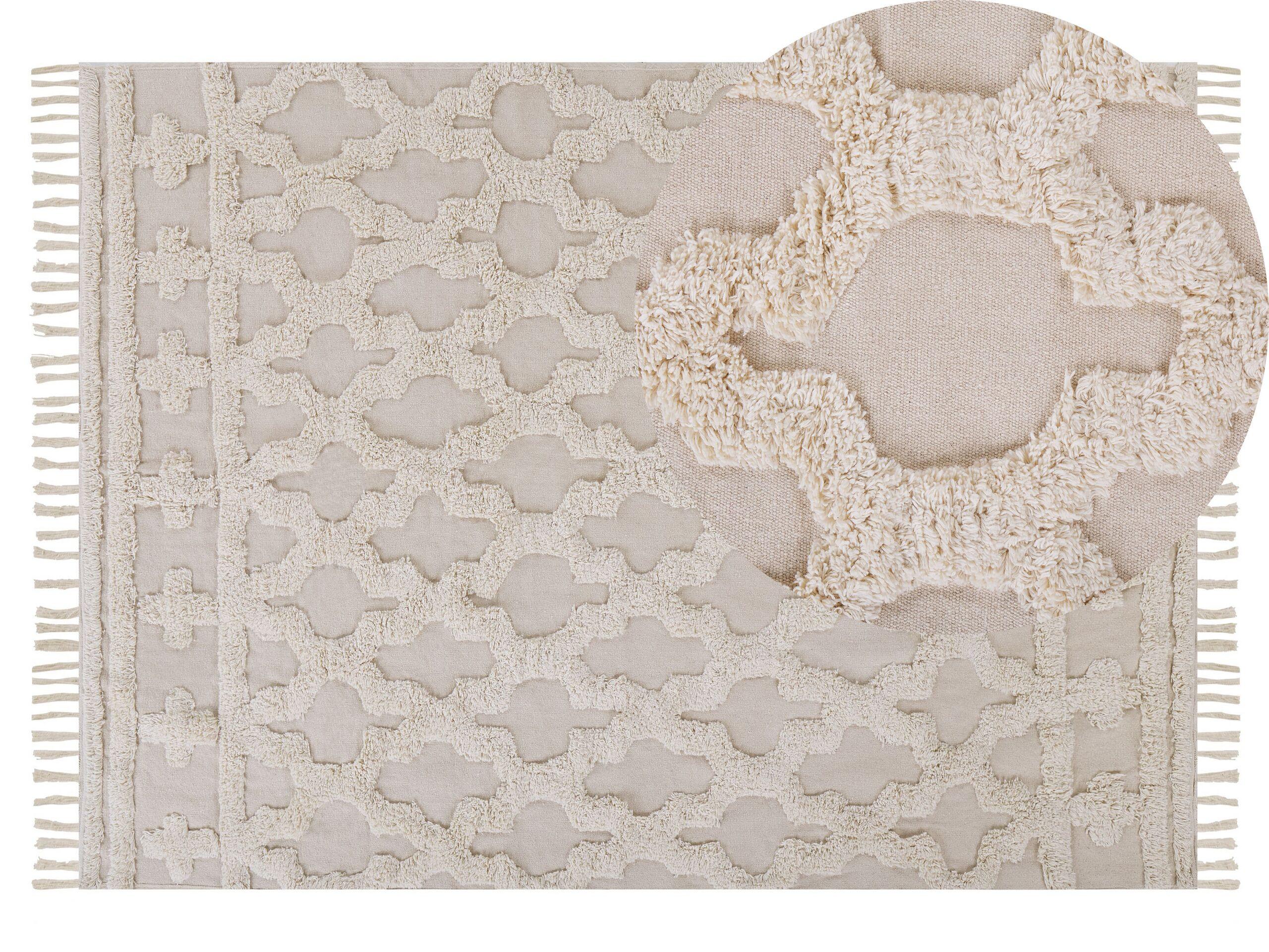 Beliani Tapis en Coton Boho SULUOVA  