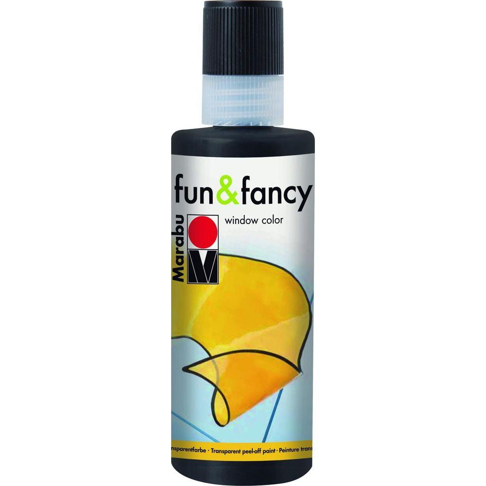 Image of fun&fancy 873 Farbe auf Wasserbasis 80 ml 1 Stück(e) Gelb Bunt
