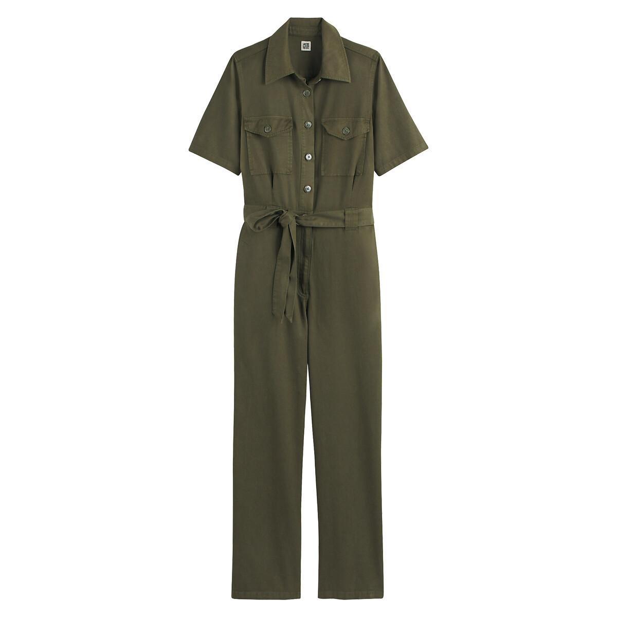 La Redoute Collections  Jumpsuit aus Lyocell & Baumwolle 