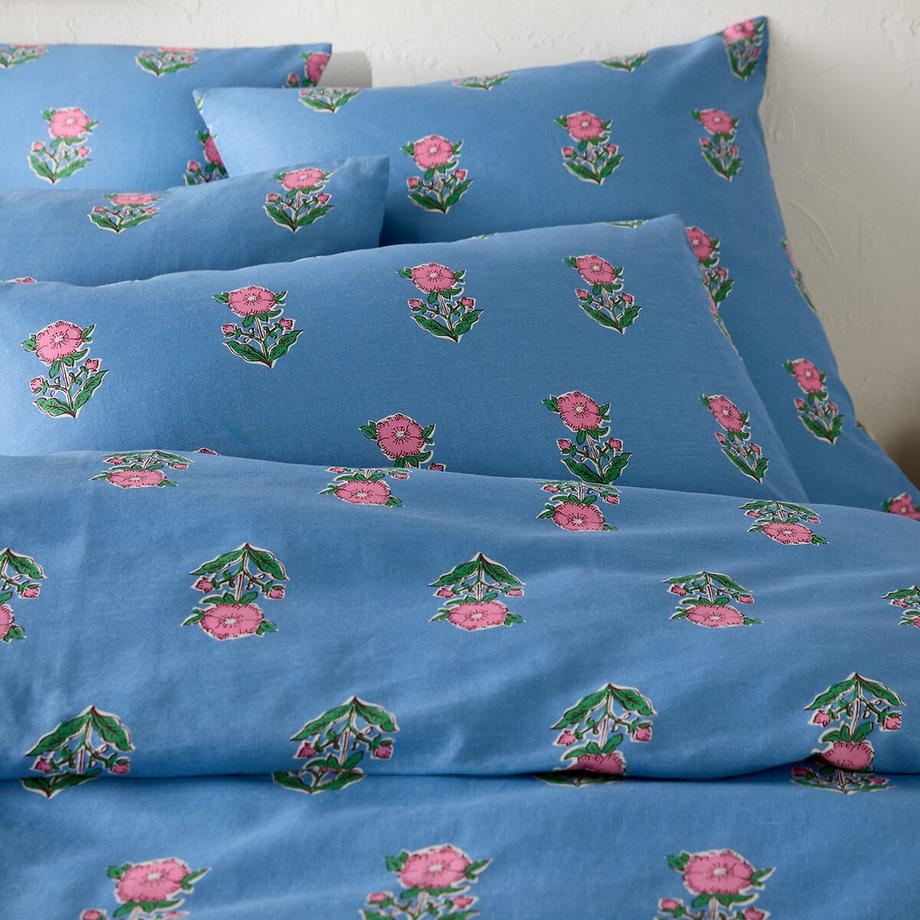 La Redoute Intérieurs Housse de couette Alanis coton lin lavé  