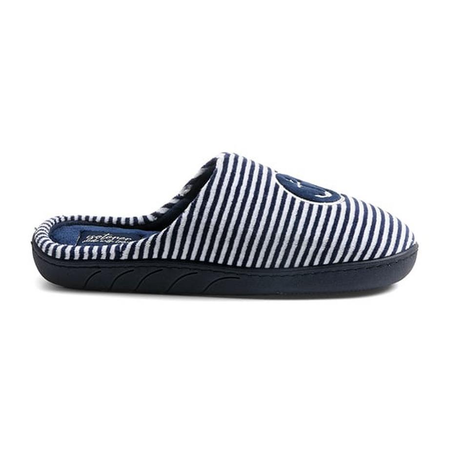 isotoner Gestreifte Anker Hausschuhe  