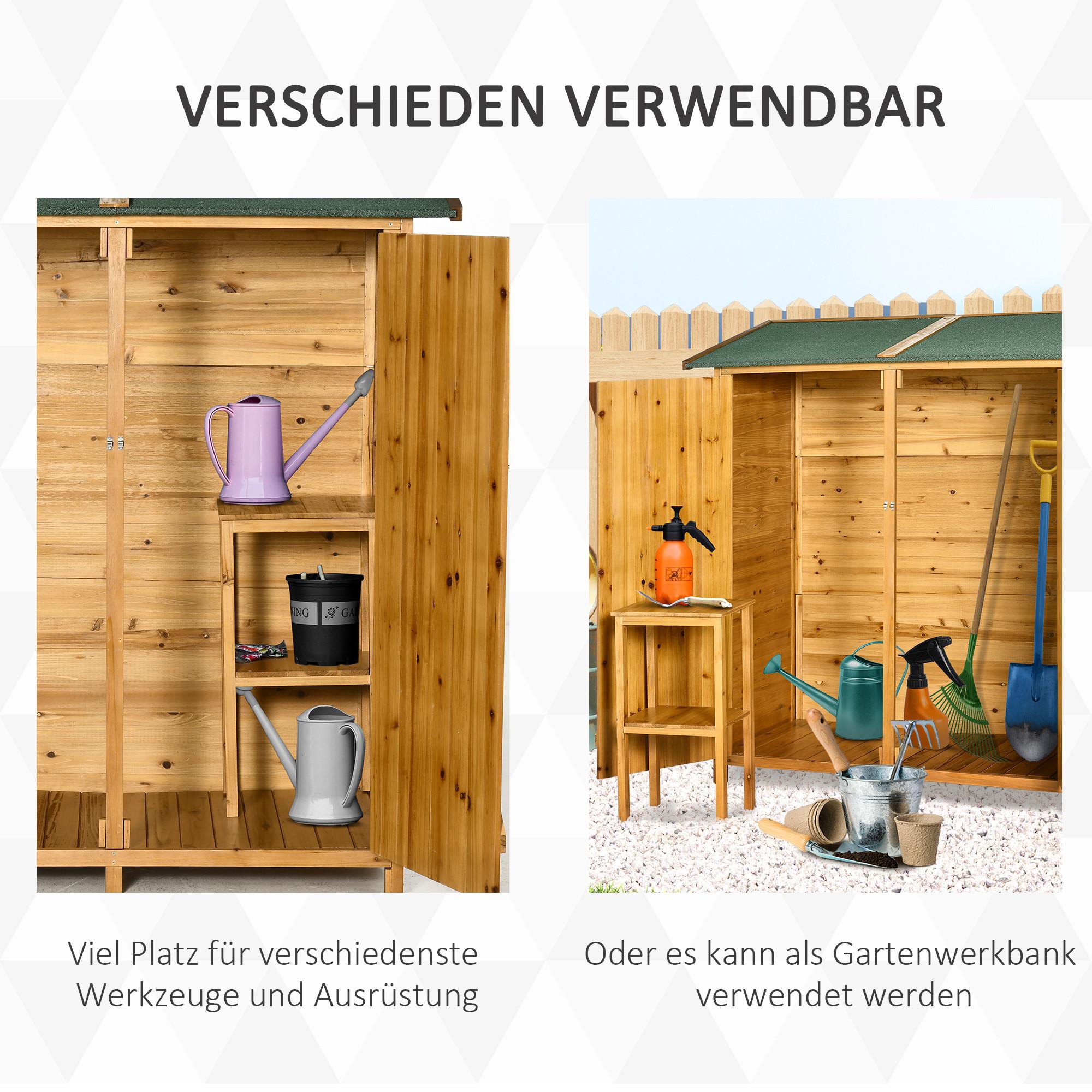 Outsunny Gartenschrank  