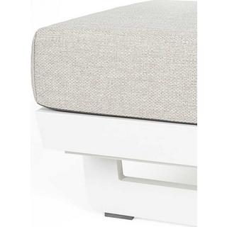 mutoni Outdoor Coussin Ottoman Infinity blanc  