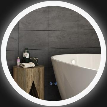 Miroir de salle de bain avec éclairage