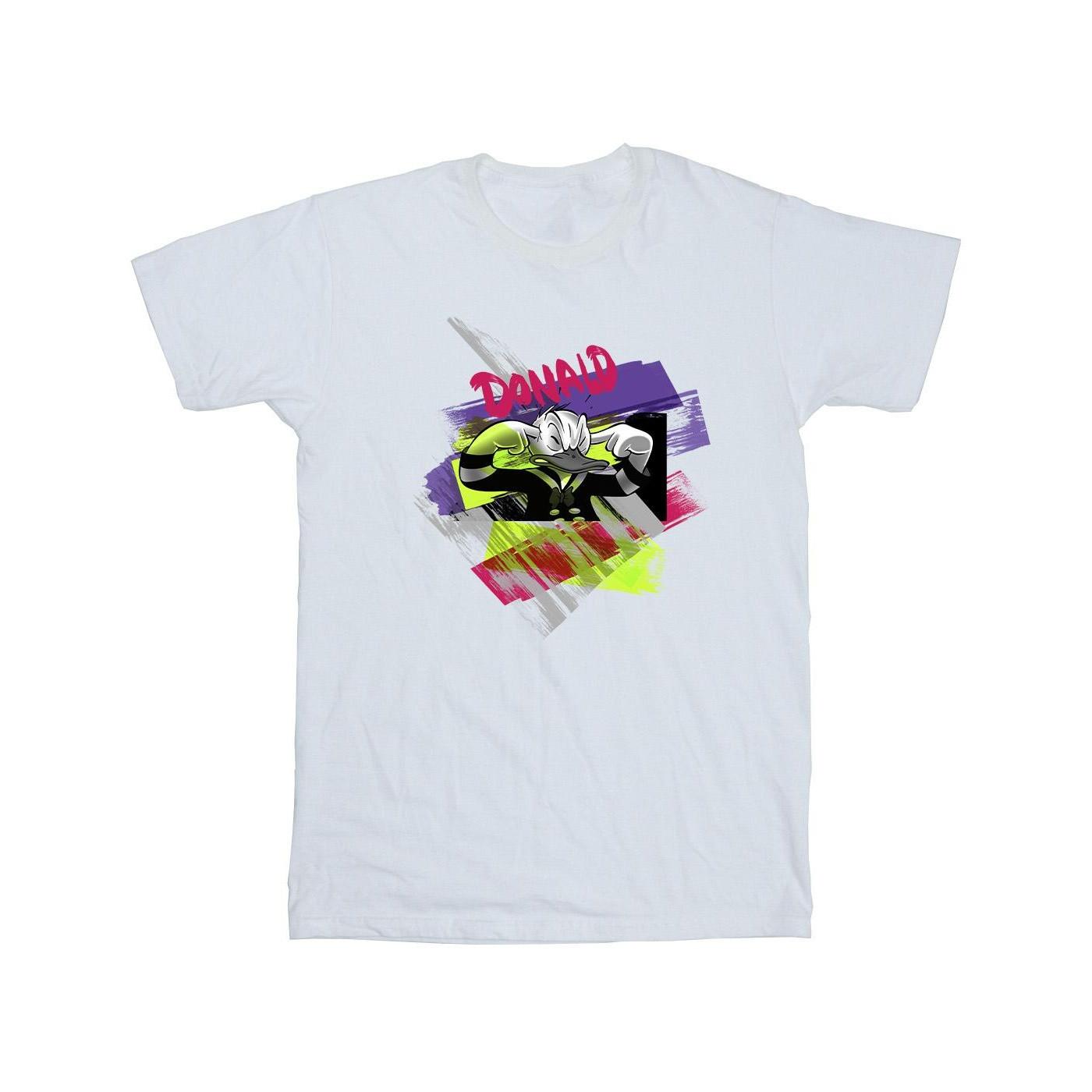 Image of Donald Duck Ear Plug Bright Tshirt Herren Weiss XL