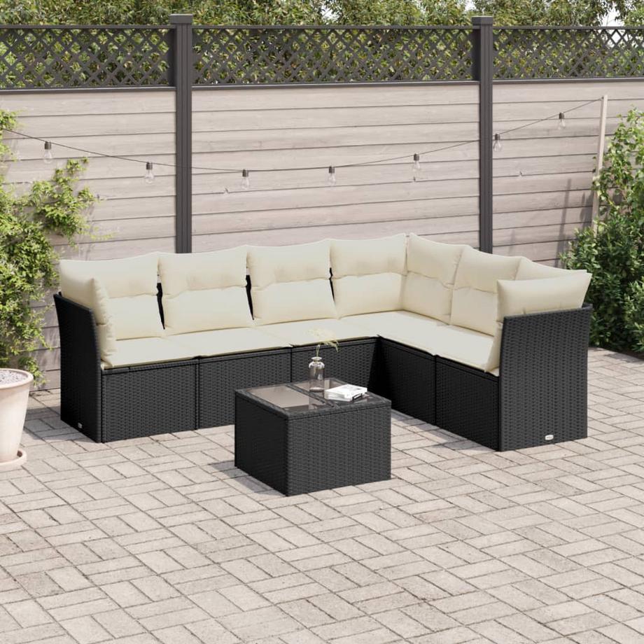 VidaXL Garten sofagarnitur poly-rattan  