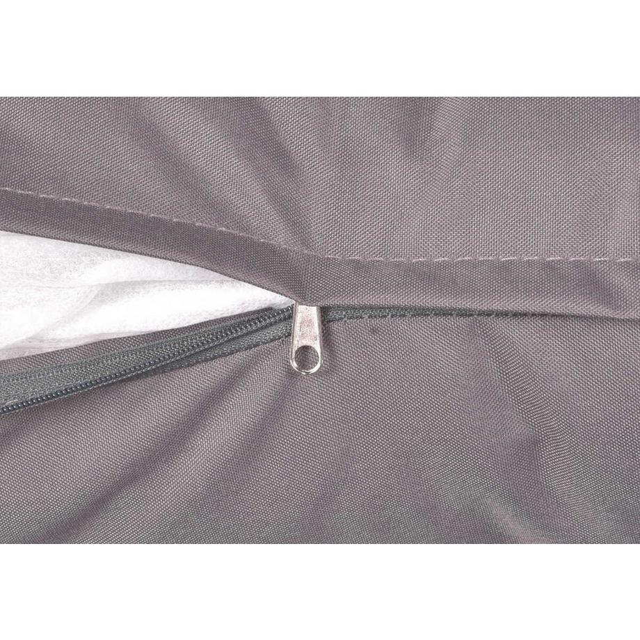 mutoni Salon de jardin Sevilla gris (lot de 6)  