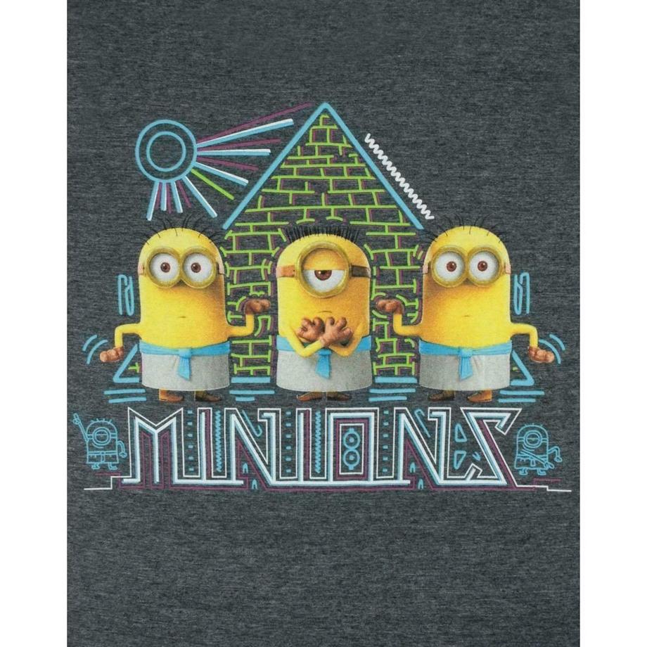 minions T-shirt Design Piramide  