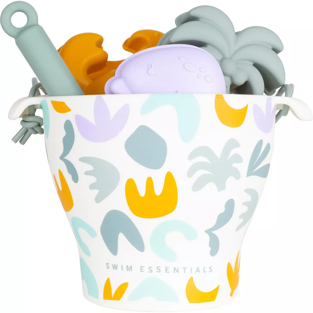Swim Essentials - Strandspielzeug Silikon Abstract, One Size, Multicolor