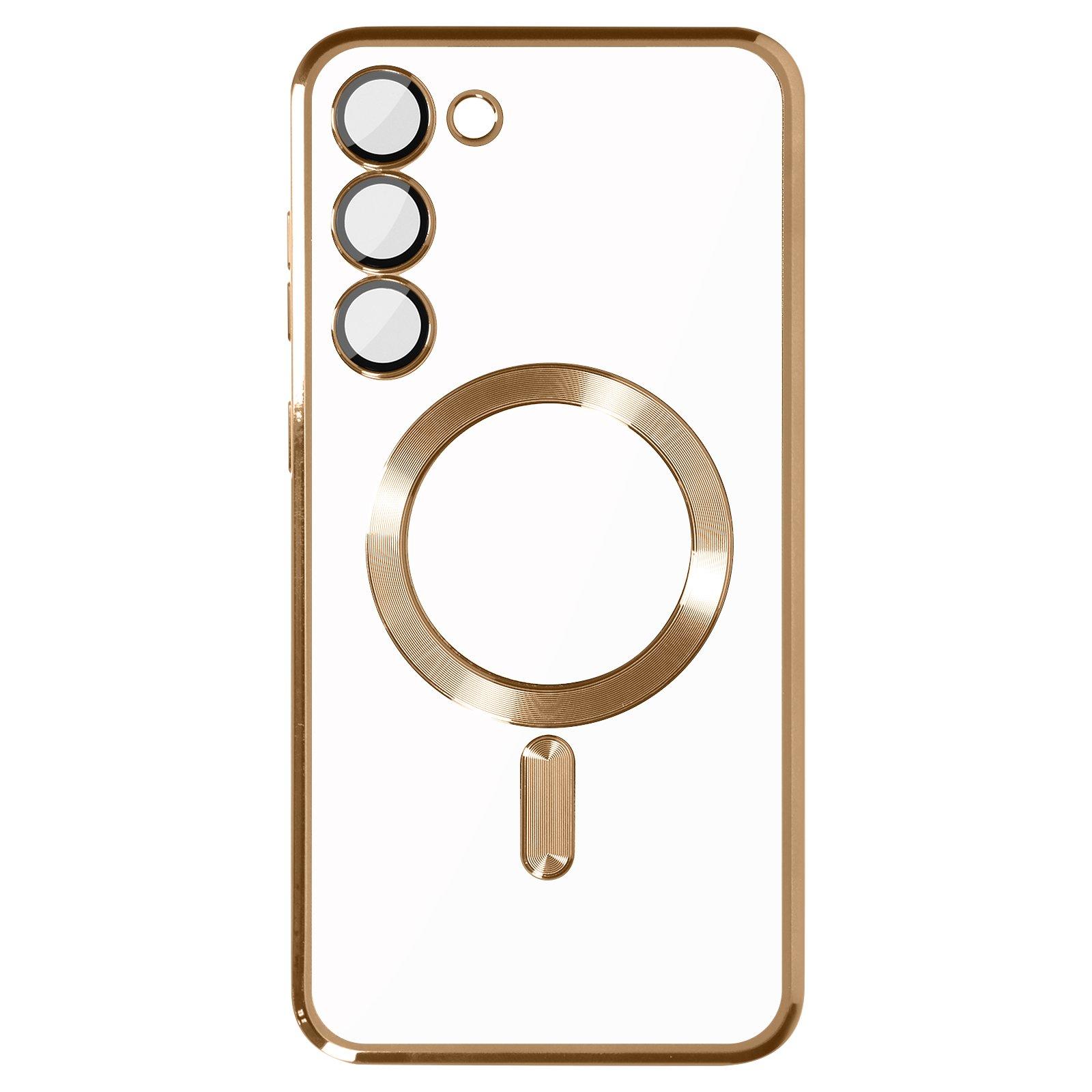 Avizar  Cover Samsung S23 Plus MagSafe oro 