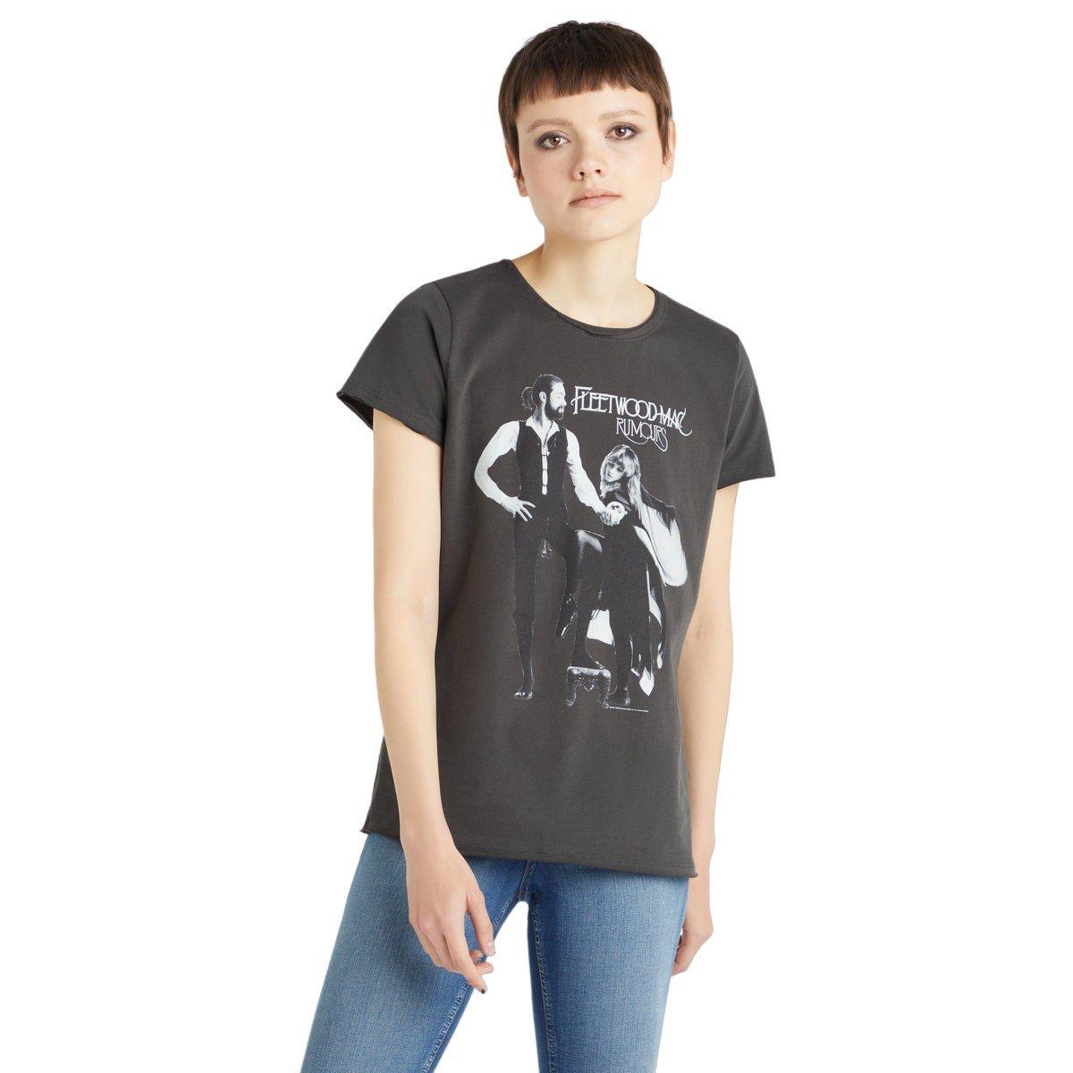 Image of Rumours Tshirt Damen Charcoal Black M