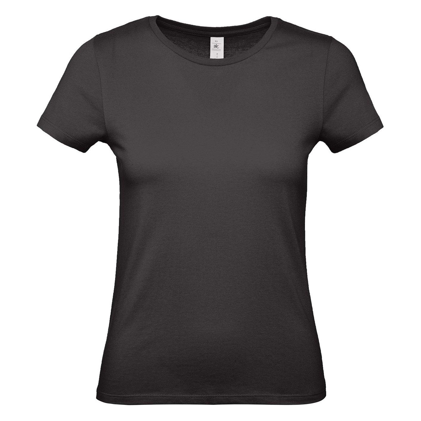 Image of B&c Tshirt #e150 Damen Schwarz 3XL