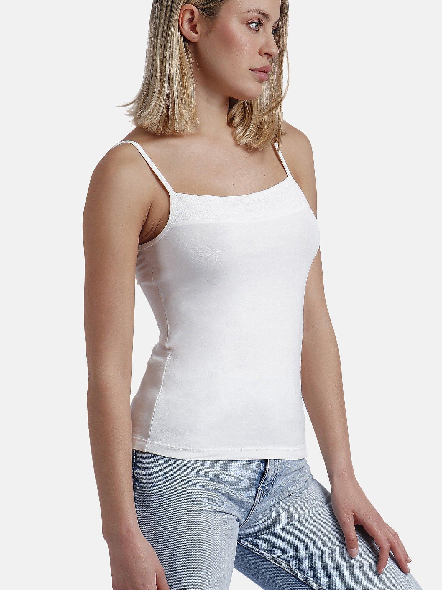 Admas  Tanktop Escote Lentejuelas 