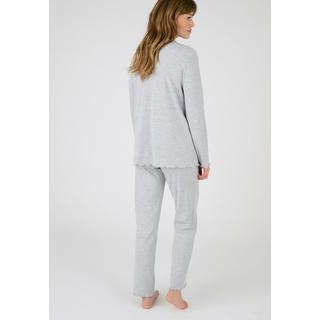 Damart  Pyjama maille interlock côtelée douce et souple 