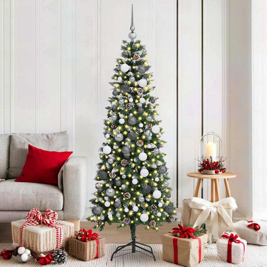 VidaXL Sapin de noël artificiel pvc  