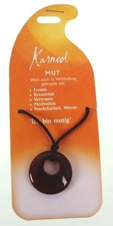 Image of Halsband Mut G218 Karneol Unisex