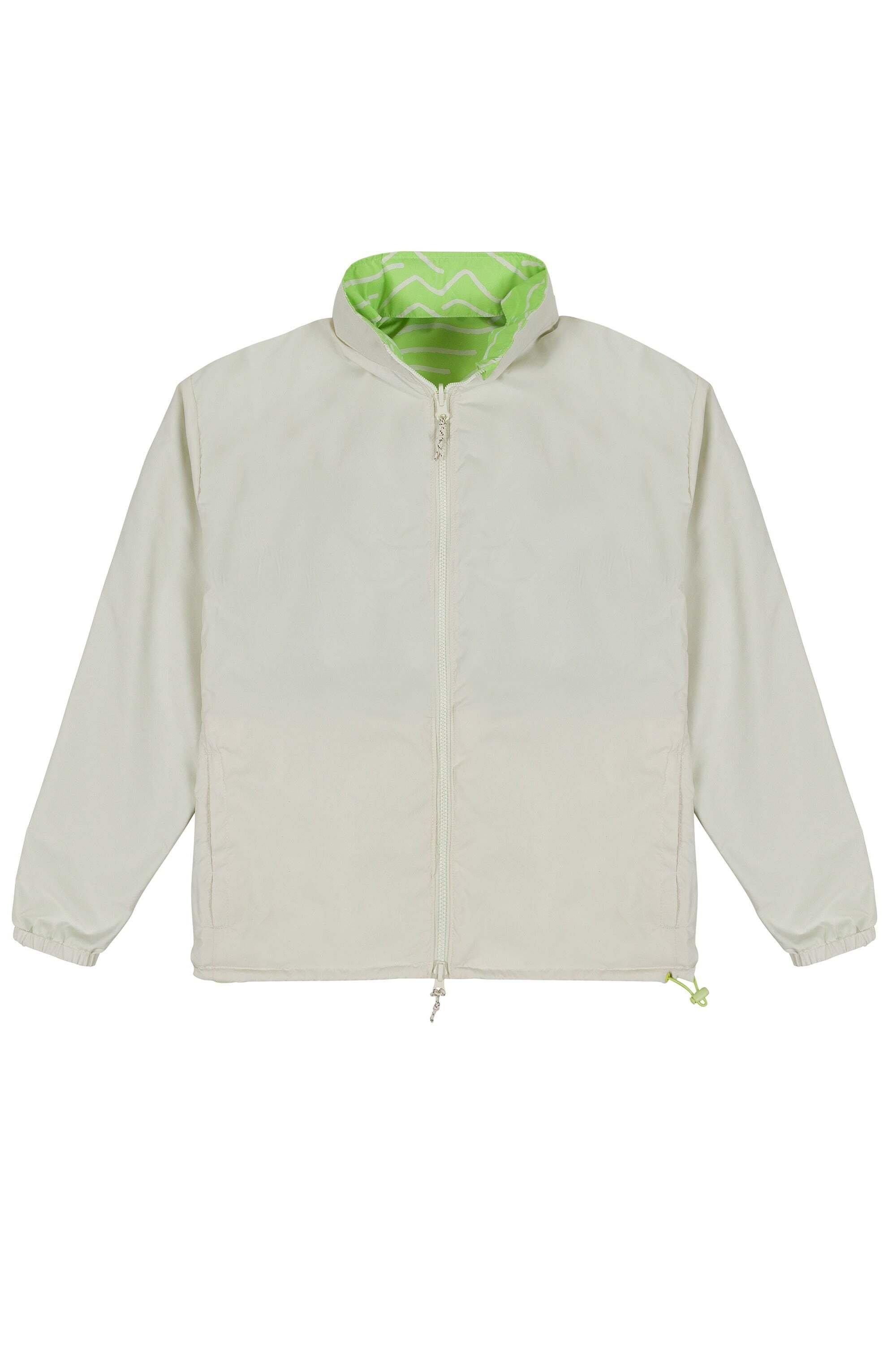 Image of Jacken Reversible Windbreaker Unisex Grün M