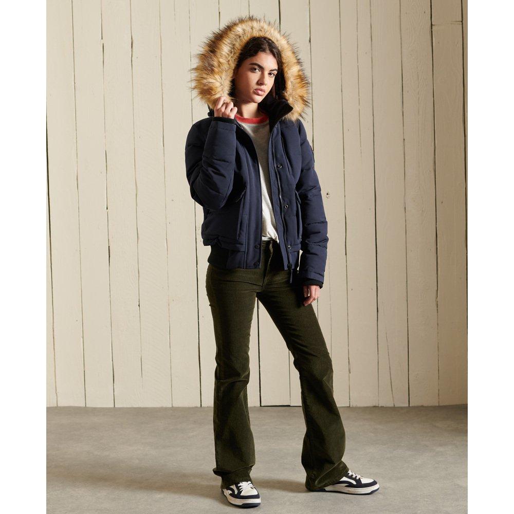 Superdry  damen-daunenjacke everest 