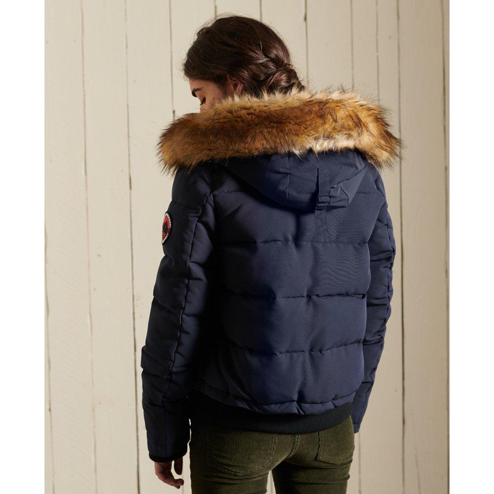 Superdry  damen-daunenjacke everest 