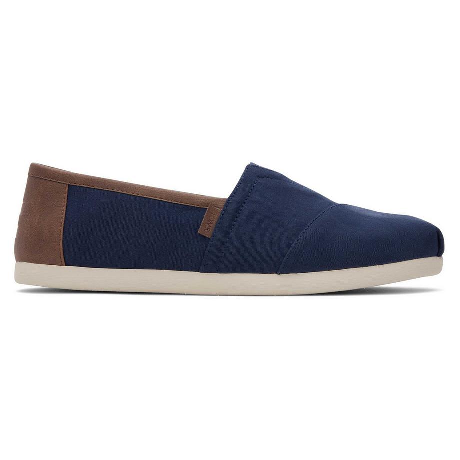 TOMS Alpargata Espadrillas con Dettagli in Pelle  