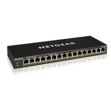 NETGEAR  Netgear PoE+ Switch GS316PP 16 Port 