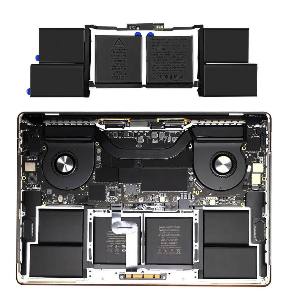 Avizar  Macbook Pro 16" 2019 Akku, 8700mAh 