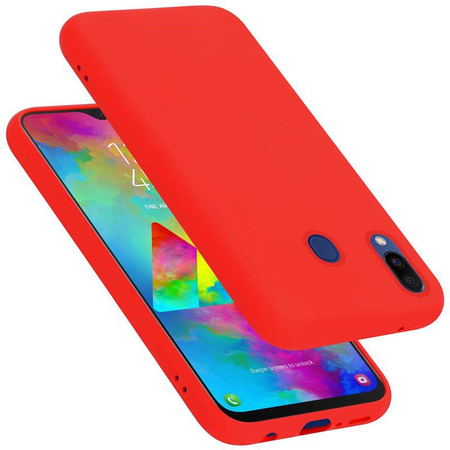 Cadorabo  Housse compatible avec Samsung Galaxy M20 - Coque de protection en silicone TPU flexible 