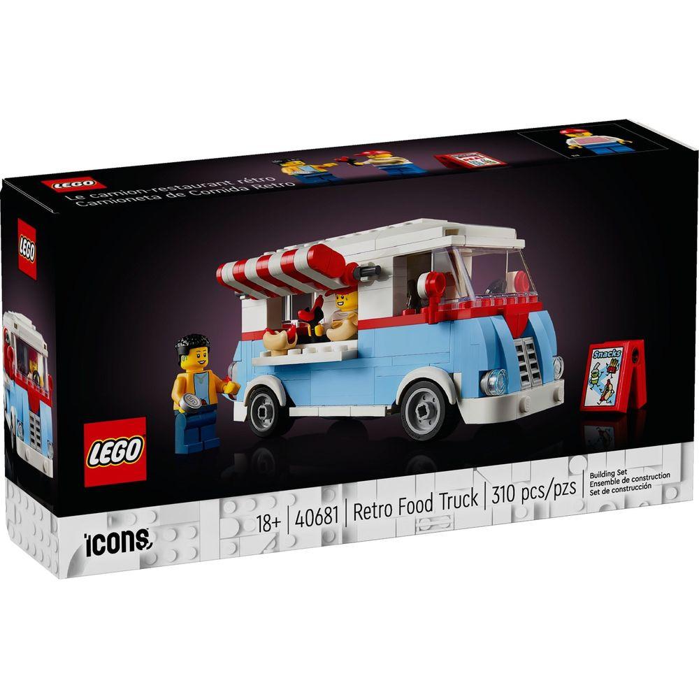 Image of LEGO Icons Retro Food Truck 40681