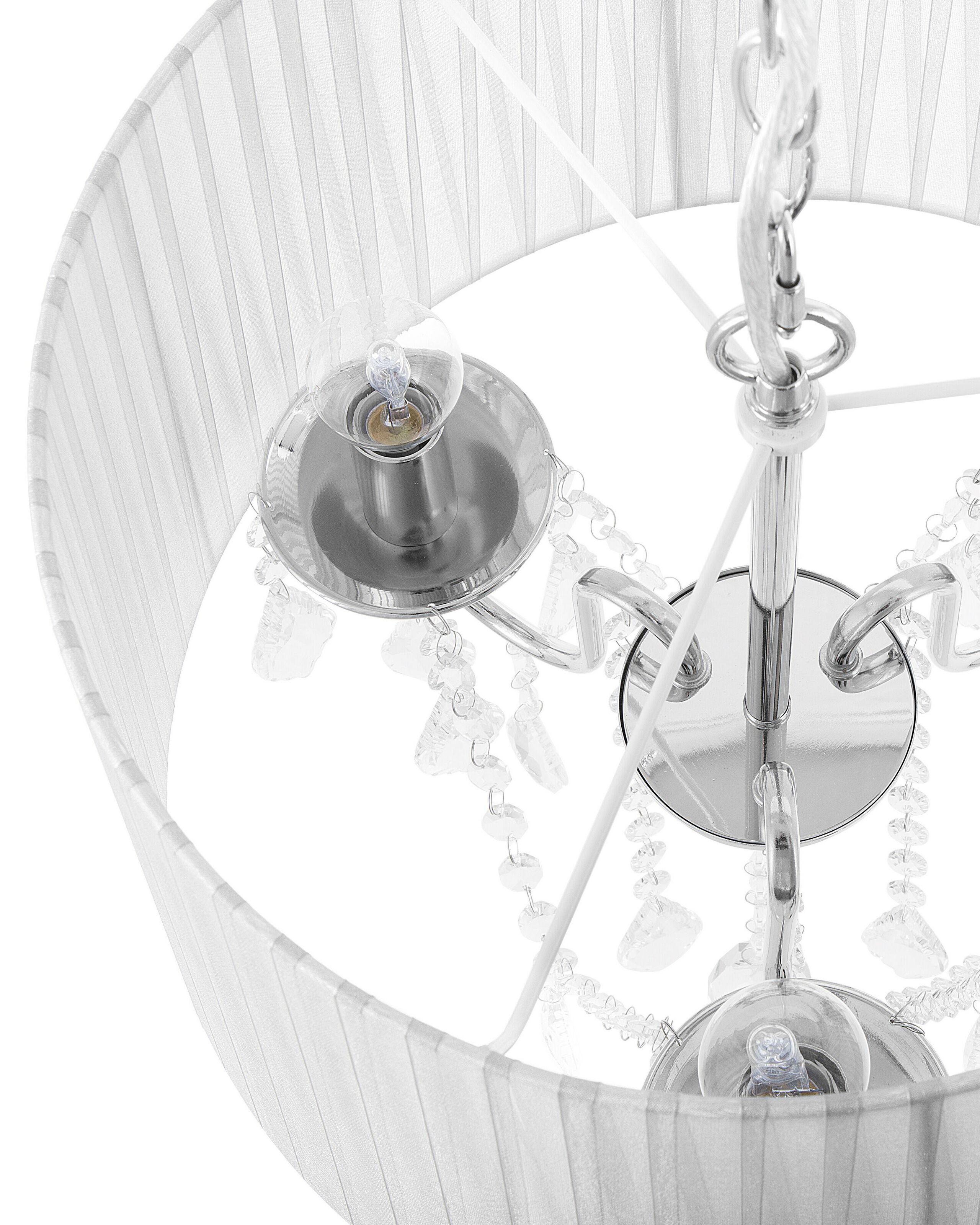 Beliani Lampe suspension en Polyamide Glamour EVANS  