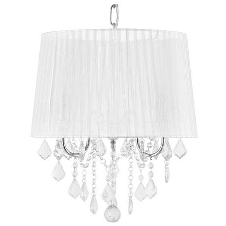 Beliani Lampe suspension en Polyamide Glamour EVANS  