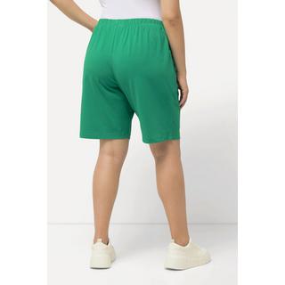 Ulla Popken  Shorts di jersey con tasche e cintura elastica 