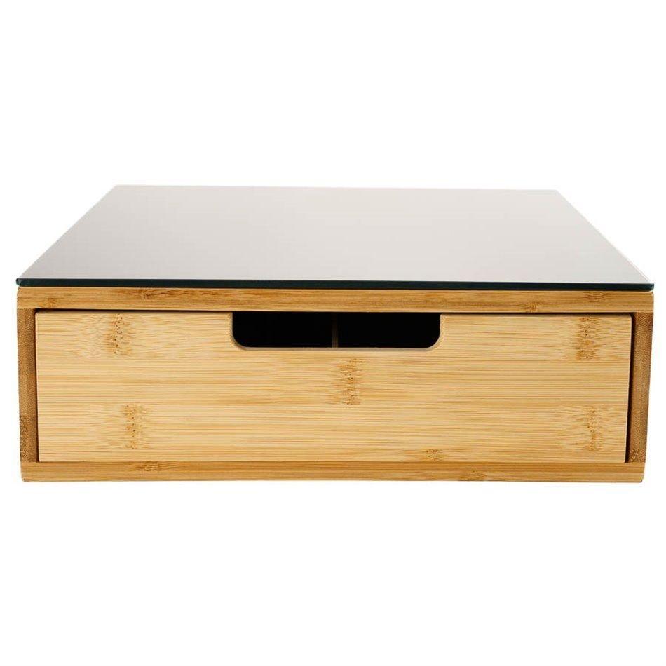 5five Schwarze Aufbewahrungsbox aus Bambus  