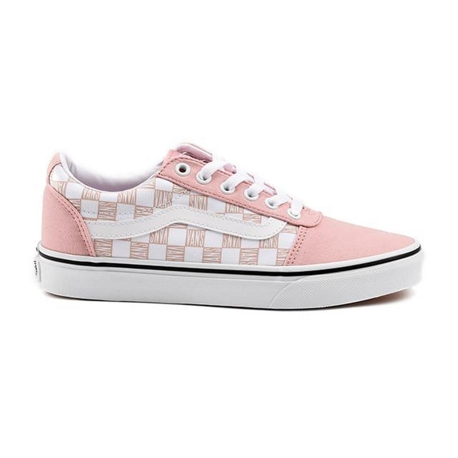 VANS Ward Logo Check Low Top Sneakers  