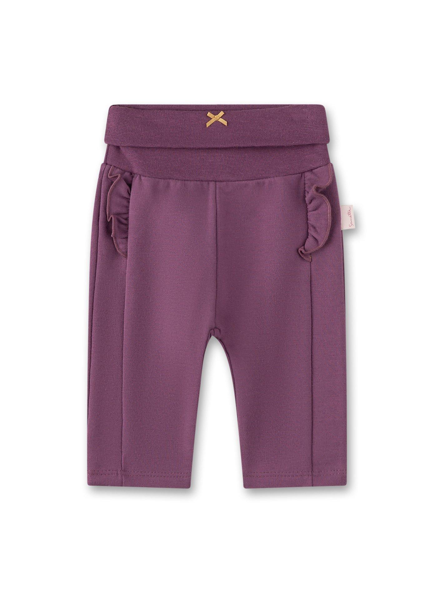 Sanetta Fiftyseven  Baby Mädchen Sweathose violett 