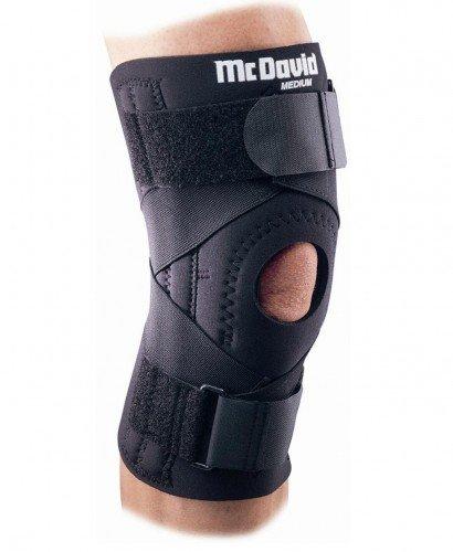 Image of 425 - Bänder-kniestütze Unisex Schwarz ONE SIZE