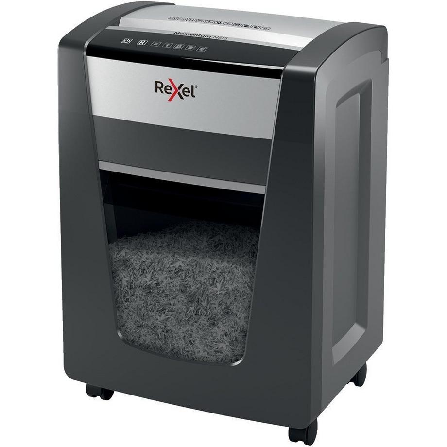 Rexel Aktenvernichter Momentum m515 P-5, 15 Blatt, schwarz  